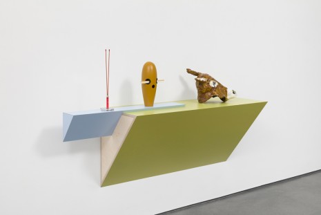 Haim Steinbach, closed at sunset except for fishing, 2019 , Tanya Bonakdar Gallery