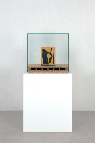 Mark Manders, Floor with Painted Wooden Object, 2018 , Tanya Bonakdar Gallery