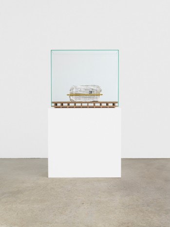 Mark Manders, Composition with Two Yellow Horizontals, 2005-19, Tanya Bonakdar Gallery