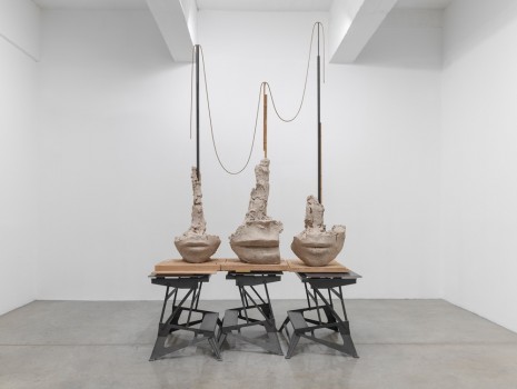 Mark Manders, Still Life with Thin Yellow Rope, 2015-19 , Tanya Bonakdar Gallery