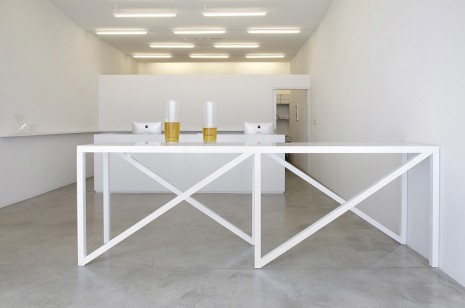 Liam Gillick, Projected Foyer Table, 2012, Casey Kaplan