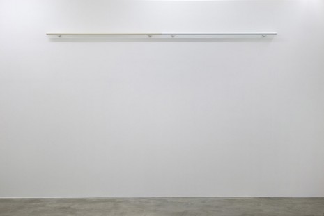 Liam Gillick, Restrained Roundrail (White), 2012, Casey Kaplan