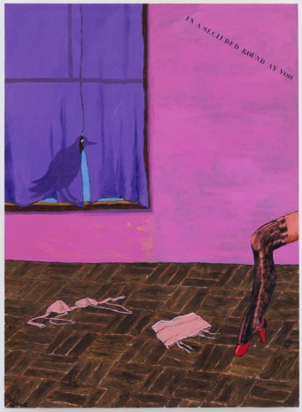 Robert Colescott, Crow in the Window, 1978 , Blum & Poe