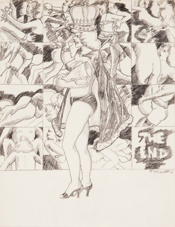 Robert Colescott, American Beauty, 1976 , Blum & Poe