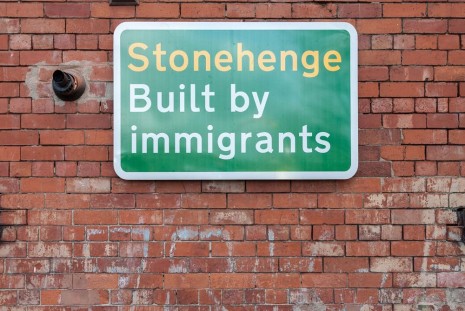 Jeremy Deller, Built by Immigrants, 2019 , The Modern Institute