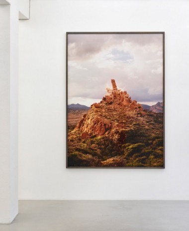 Julian Charrière + Julius von Bismarck, Island in the Sky, We Must Ask You to Leave (vertical viewpoint), 2018, Sies + Höke Galerie