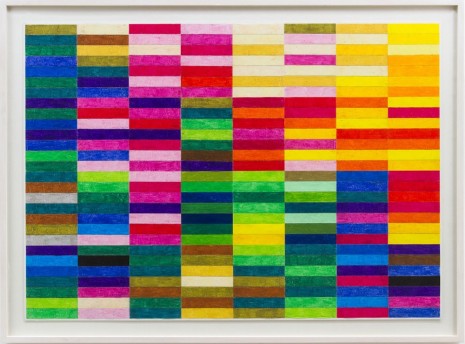 Hermann Nitsch, Untitled (color scale), 2019 , Galerie Elisabeth & Klaus Thoman