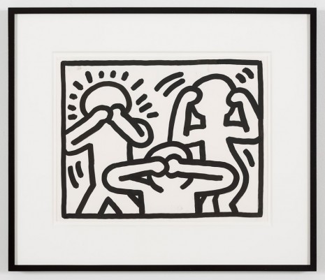 Keith Haring, Untitled, 1988, Gladstone Gallery