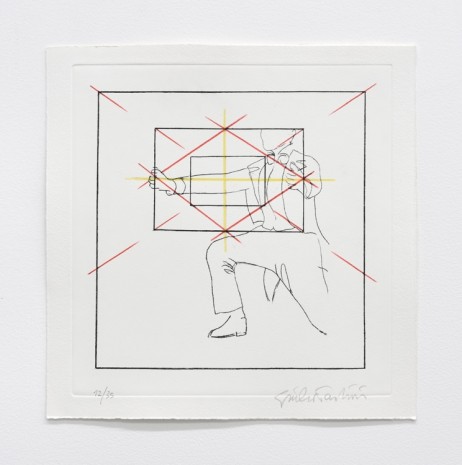 Giulio Paolini, Raymond Queneau Cinque esercizi di stile, 2019, Marian Goodman Gallery