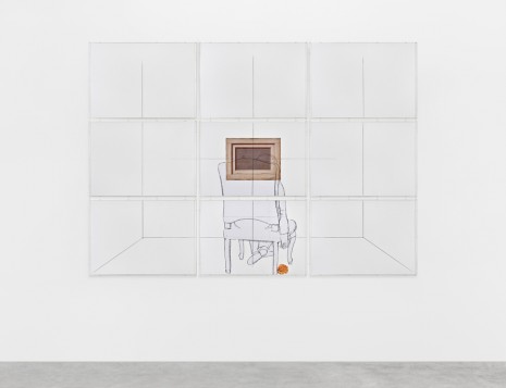 Giulio Paolini, Retroscena (Una rosa amarilla), 2018-2019 , Marian Goodman Gallery