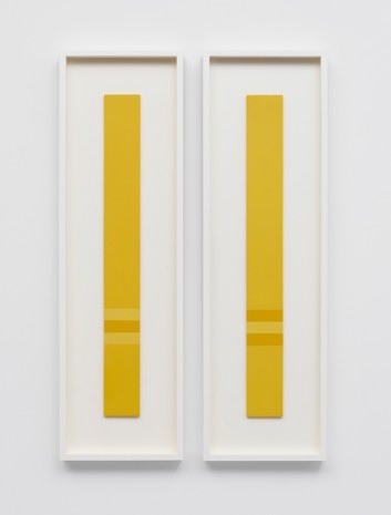Antonio Calderara, Tensione orizzontale A & B, 1972 , Lisson Gallery