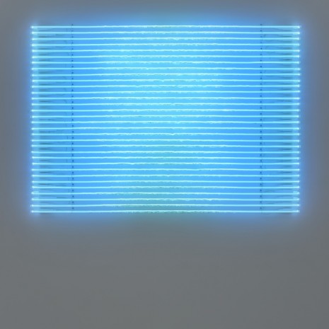 Navid Nuur, Broken Square (blue version), 2017-2019 , Galerie Max Hetzler