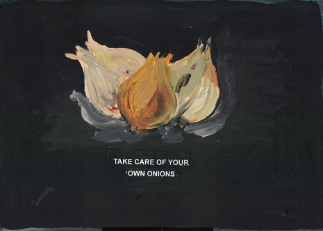 Laure Prouvost, Take care of your own onions, 2018 , Galerie Nathalie Obadia