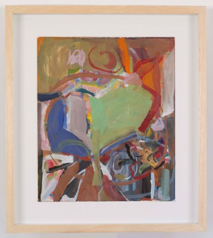 Shirley Jaffe, Untitled Circa, 1957 , Galerie Nathalie Obadia
