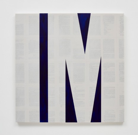 Tim Rollins and K.O.S., Invisible Man (after Ralph Ellison), 2014, Lehmann Maupin