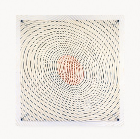 Soto, Espiral con rojo, 1955 , Hauser & Wirth