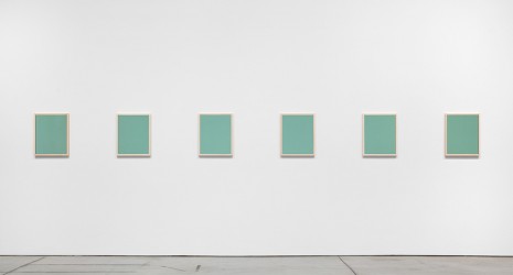 Sherrie Levine, Green Mirror: 1-6, 2012, Paula Cooper Gallery