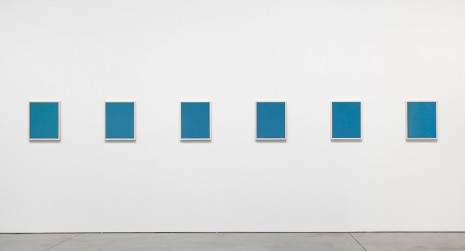 Sherrie Levine, Blue Mirror: 1-6, 2012, Paula Cooper Gallery