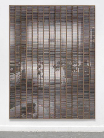 Gregor Hildebrandt, „Wohnzimmer linke Wand“, 2019 , Almine Rech