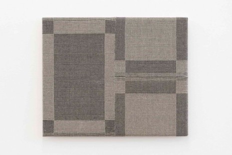 João Modé, Constructive [Paninho], black and white carpet, 2019 , Galerie Peter Kilchmann