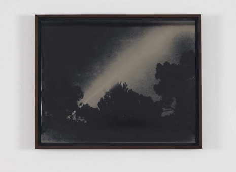 Lisa Oppenheim, Passage of the moon over two hours, Arachon, France Ca. 1870s/2012, April 9, 2012, Harris Lieberman (closed)