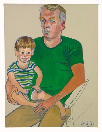 Alice Neel, Kevin and Andy, 1980, David Zwirner