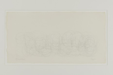 John Cage, Where R = Ryoanji (11R)/5 - 8/83, 1983 , Galerie Thaddaeus Ropac