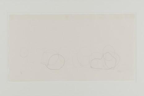 John Cage, Where R = Ryoanji R/15 - 2/88, 1988, Galerie Thaddaeus Ropac