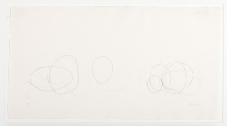 John Cage, Where R = Ryoanji R/2 - 3/90 (Paris Opera Curtain), 1990 , Galerie Thaddaeus Ropac
