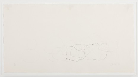 John Cage, Where R = Ryoanji (R/5), 1991 , Galerie Thaddaeus Ropac