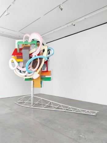 Frank Stella, Plan de la Tour Mirrored Relief, 2018 , Marianne Boesky Gallery