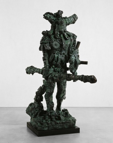 Jonathan Meese, DER KÄMPFER de LARGE (Der Zeushagen von Troja de NEUTRAL), 2008, Tim Van Laere Gallery