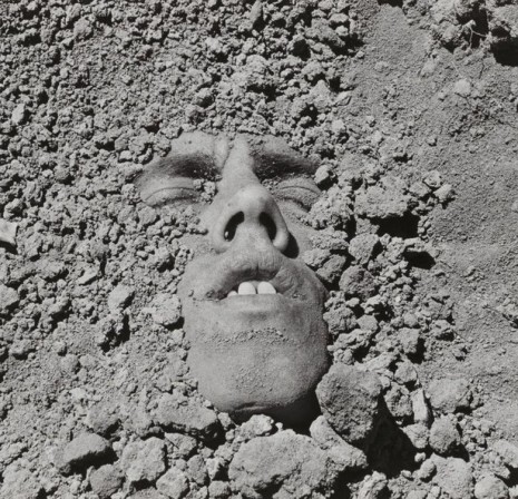 David Wojnarowicz, Untitled (Face in Dirt), 1991/2018, Petzel Gallery
