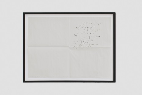 Latifa Echakhch, Noises and missing words, 2018, Dvir Gallery