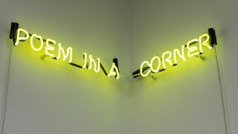 Jorge Méndez Blake, Poem in a Corner, 2019 , Mai 36 Galerie