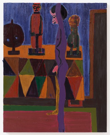 Tal R, O in drawing room, 2018 , Contemporary Fine Arts - CFA