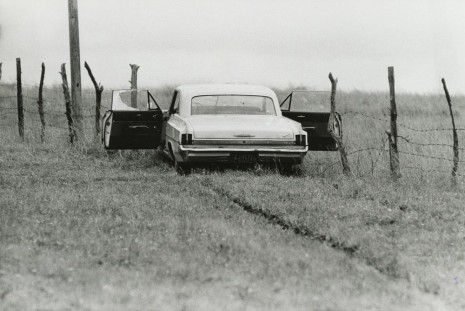Bruce Davidson, Time of Change (Viola Liuzzo's car, Selma March, Birmingham, Alabama), 1965, Howard Greenberg Gallery