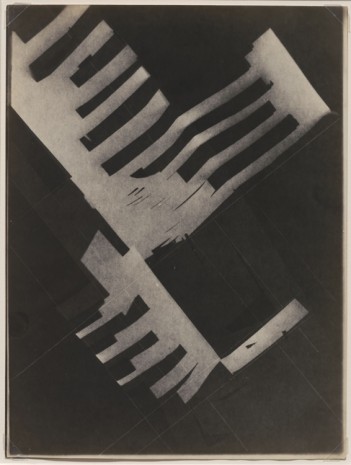László Moholy-Nagy, Untitled (Cut paper like piano keys), 1925-1928 , Hauser & Wirth