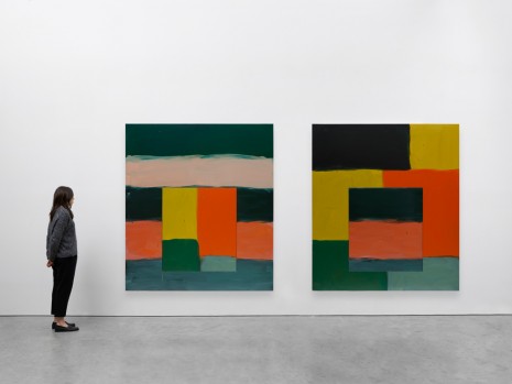 Sean Scully, Vice Versa Green, 2019 , Lisson Gallery