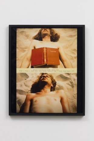 Dennis Oppenheim, Reading Position for Second Degree Burn, 1970, Tanya Bonakdar Gallery
