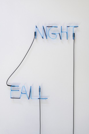 David Horvitz, Night Fall, 2018, Tanya Bonakdar Gallery