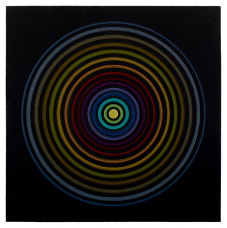 Jordan Belson, Target (Black), c. 1953 , Matthew Marks Gallery