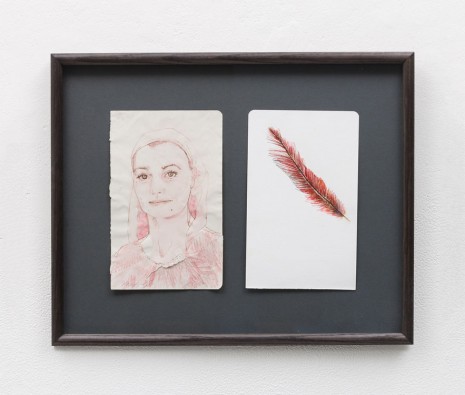Elizabeth Magill , Sinead & feather, undated , Kerlin Gallery