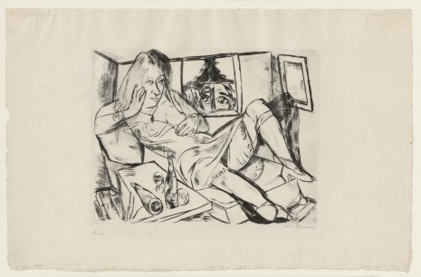 Max Beckmann, Frau in der Nacht, 1920 , Contemporary Fine Arts - CFA