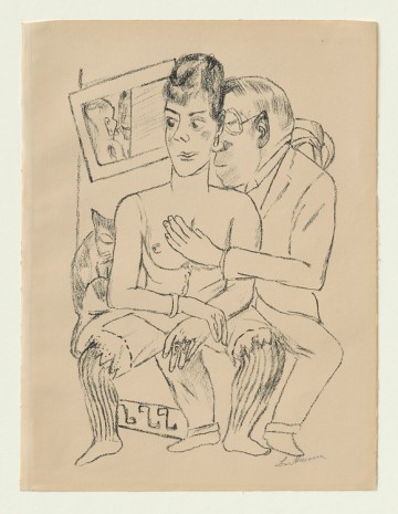 Max Beckmann, Taubstumme, 1921 , Contemporary Fine Arts - CFA