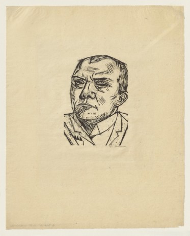 Max Beckmann, Selbstbildnis, 1922 , Contemporary Fine Arts - CFA