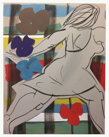 Ella Kruglyanskaya, Paper Exit with Flowers, 2019 , Contemporary Fine Arts - CFA