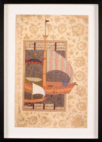 Shahpour Pouyan, Ardashir comes to Fars by sea, 2019 , Galerie Nathalie Obadia