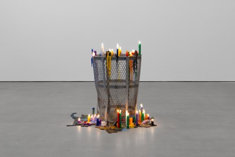Mark Handforth, Trash Can Candles, 2019, Modern Art