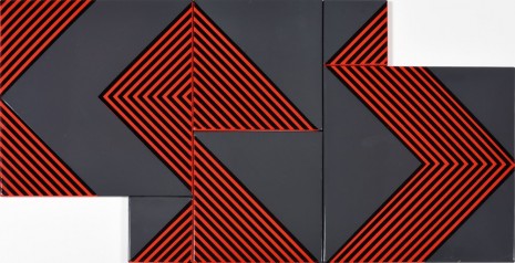Kálmán Szijártó, Untitled (Grey-Red), 1970, The Mayor Gallery